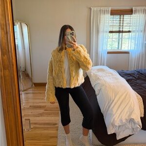 Wilsons Leather Authentic Fur Coat